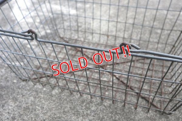 画像4: dp-180501-28 Vintage Wire Basket