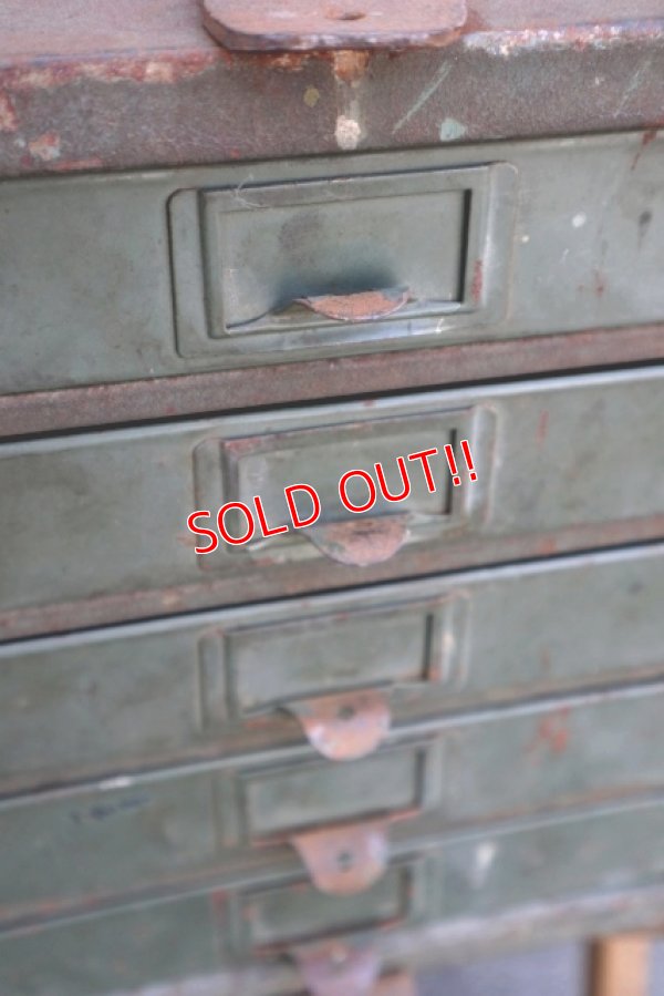 画像8: dp-180501-27 Vintage Parts Cabinet