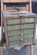 画像1: dp-180501-27 Vintage Parts Cabinet (1)