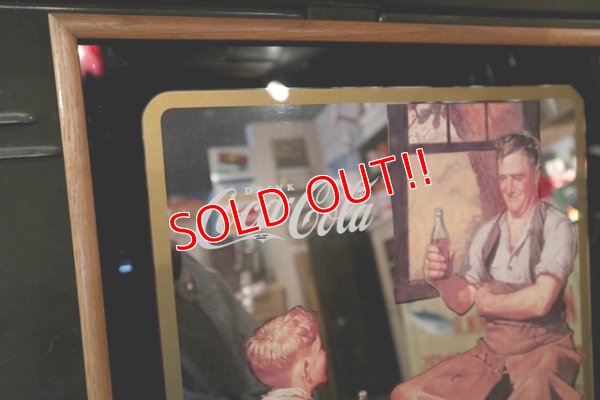 画像4: dp-180508-09 Coca Cola & Norman Rockwell / 1970's〜Pub Mirror