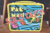 ct-140724-51 PAC-MAN / 1980's Metal Lunchbox