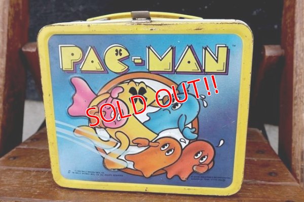 画像2: ct-140724-51 PAC-MAN / 1980's Metal Lunchbox