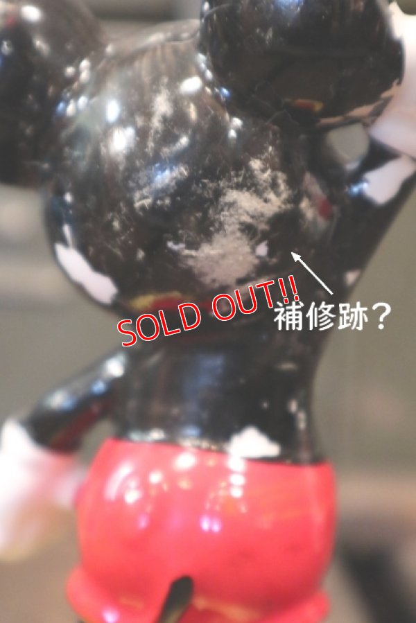画像6: ct-150623-08 Mickey Mouse / 1970's-1980's Ceramic Figure