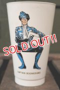 ct-140506-20 Captain Boomerang / 7 ELEVEN 1970's Plastic Cup