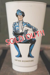 ct-140506-20 Captain Boomerang / 7 ELEVEN 1970's Plastic Cup