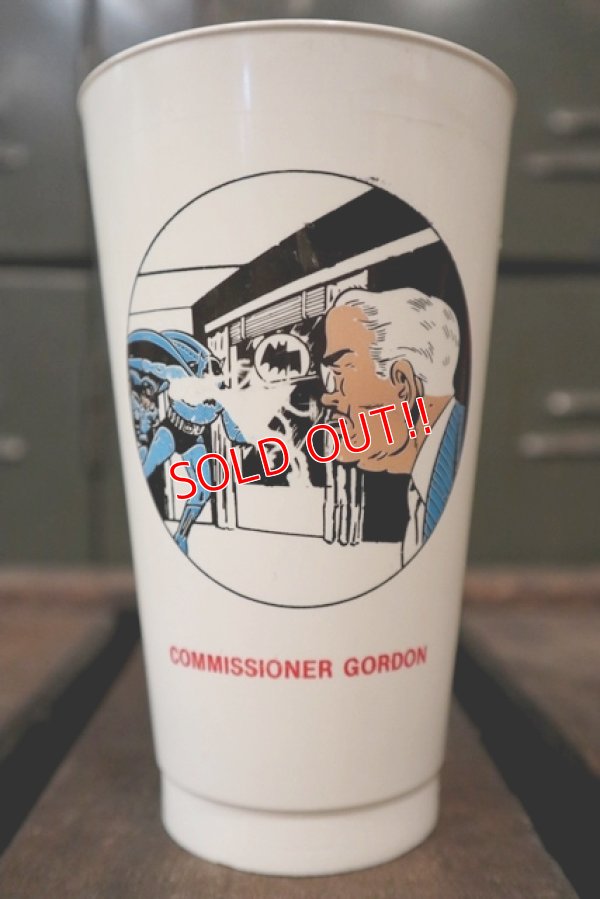 画像1: ct-140506-20 Commissioner Gordon / 7 ELEVEN 1970's Plastic Cup