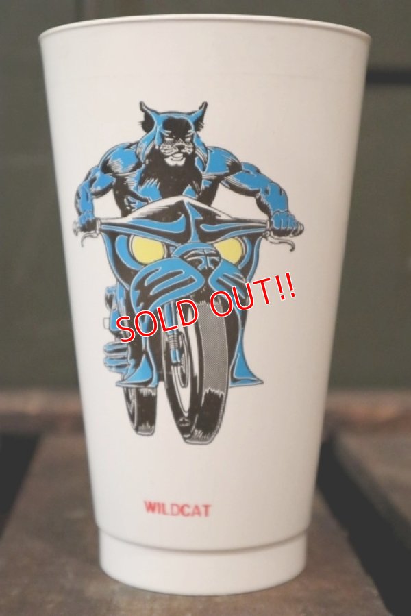 画像1: ct-140506-20 Wild Cat / 7 ELEVEN 1970's Plastic Cup