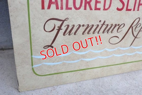 画像4: dp-180508-03 Walter Salmon Jr. Tailored Slip Covers Furniture Repairing Sign