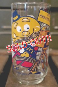 gs-180514-02 McDonald's / 1977 Action Series "Mayor McCheese" Glass