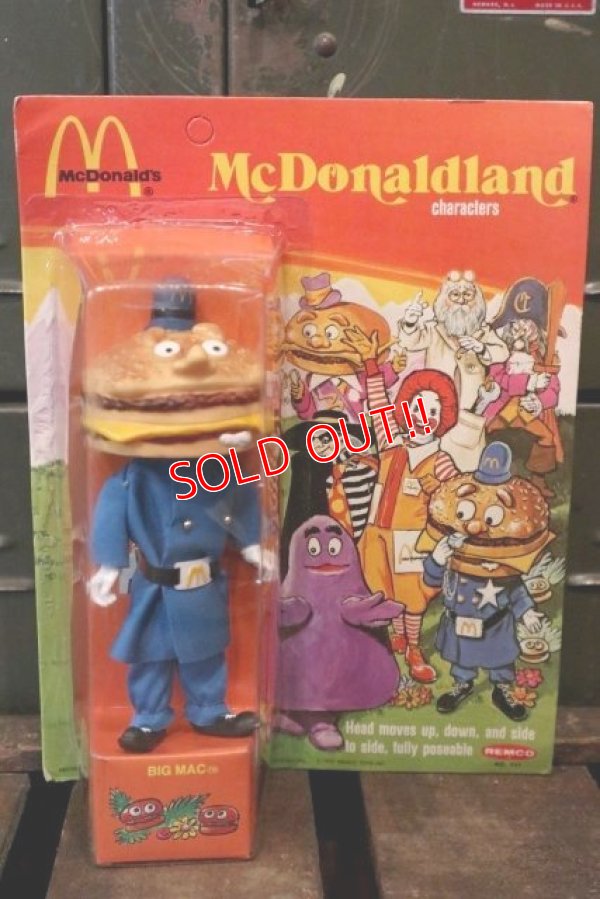 画像1: ct-170901-52 McDonald's / Remco 1976 "Big Mac Police" Doll