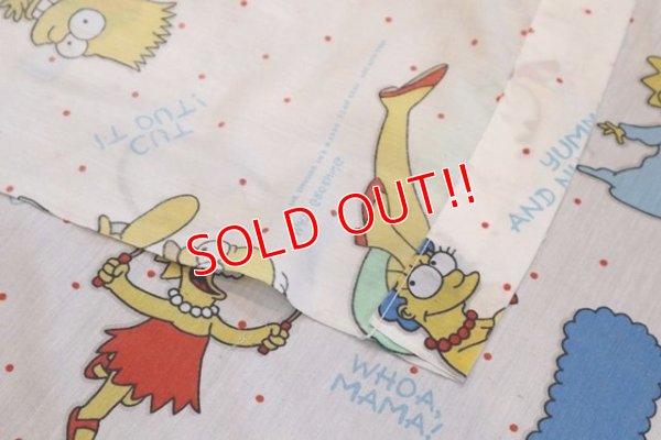 画像9: ct-180514-28 the Simpsons / 1990's Flat Sheet (Twin)