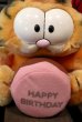 画像2: ct-180514-36 Garfield / DAKIN 1980's Plush Doll "Happy Birthday" (2)