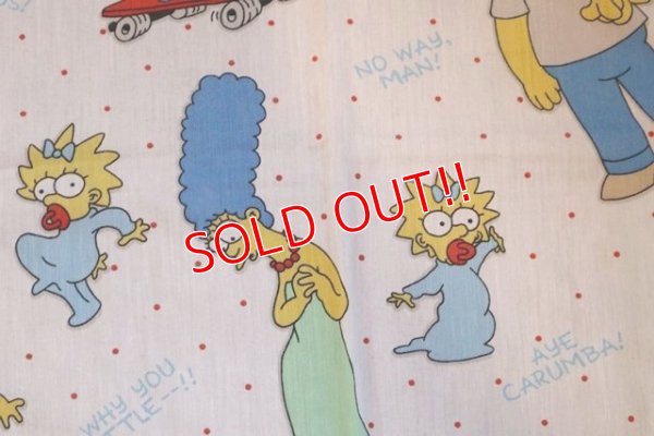 画像5: ct-180514-28 the Simpsons / 1990's Flat Sheet (Twin)