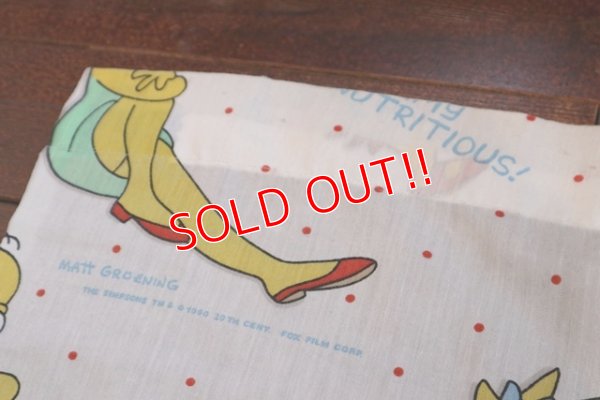 画像8: ct-180514-28 the Simpsons / 1990's Flat Sheet (Twin)