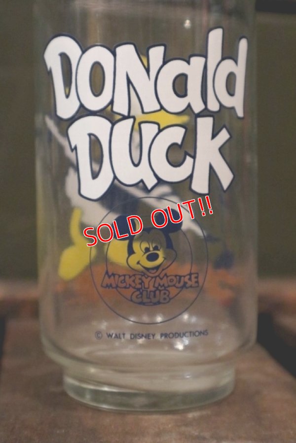 画像5: gs-141101-80 Donald Duck / 1960's Mickey Mouse Club Glass