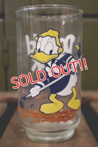 gs-141101-80 Donald Duck / 1960's Mickey Mouse Club Glass