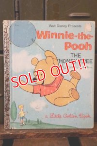 ct-180514-39 Winnie the Pooh / The Honey Tree 1960's Little Golden Book