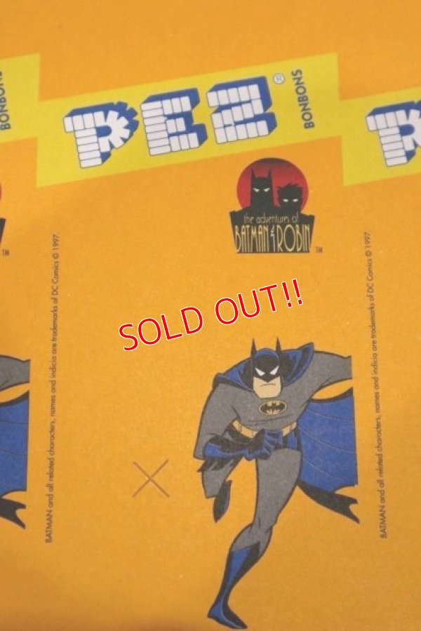 画像3: pz-160901-151 PEZ / 1990's Blister Sheet "Batman and Robin"
