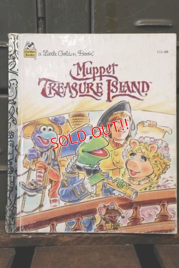 画像1: ct-180514-29 Muppet Treasure Island / 1990's Little Golden Book
