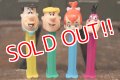 pz-161001-01 The Flintstones / 1990's PEZ Dispenser Set of 4