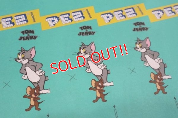 画像1: pz-160901-151 PEZ / 1990's Blister Sheet "Tom and Jerry"