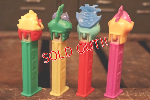 画像5: pz-130917-04 PEZ-A-SAURS / 1990's PEZ Dispenser set of 4