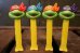 画像1: pz-130917-04 Teenage Mutant Ninja Turtles / 1990's PEZ Dispenser Set of 4 (Happy) (1)