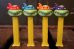 画像1: pz-130917-04 Teenage Mutant Ninja Turtles / 1990's PEZ Dispenser Set of 4 (Angry) (1)