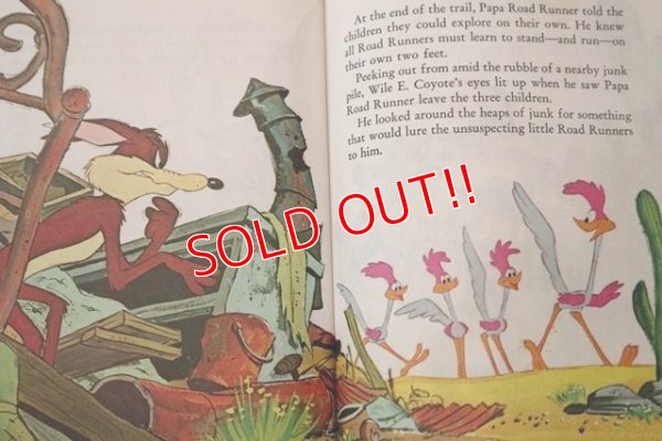 画像5: ct-180514-42 Road Runner / A Very Scary Lesson 1970's Little Golden Book