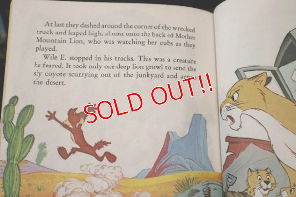 画像6: ct-180514-42 Road Runner / A Very Scary Lesson 1970's Little Golden Book