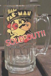 ct-180514-59 PAC-MAN / 1980's Beer Mug (Large)