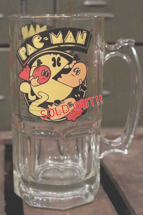 画像1: ct-180514-59 PAC-MAN / 1980's Beer Mug (Large)