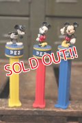 pz-130917-04 Mickey Mouse / PEZ Candy Inc.80th Anniversary Dispenser set of 3