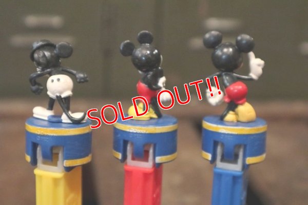 画像6: pz-130917-04 Mickey Mouse / PEZ Candy Inc.80th Anniversary Dispenser set of 3