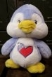 画像1: ct-180514-49 Care Bears / 1980's Cousins Cozy Heart Penguin Plush Doll (1)