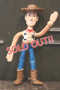 ct-150217-22 TOY STORY / Woody 1990's Think Way Bendable Figure