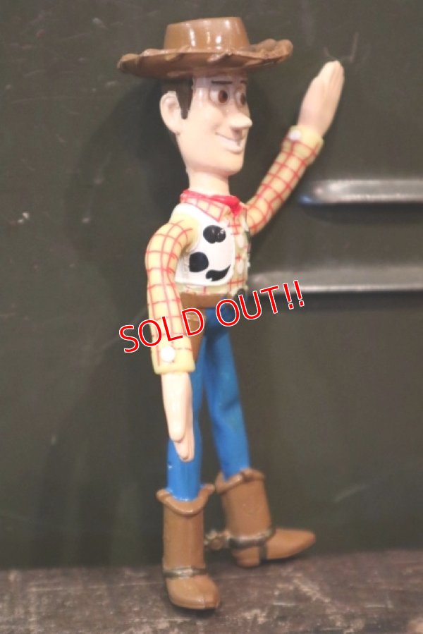 画像3: ct-150217-22 TOY STORY / Woody 1990's Think Way Bendable Figure