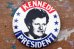 画像1: pb-160901-145 Kennedy for President / Vintage Pinback (1)