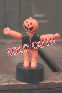 ct-180514-57 Jack-o'- Lantern / Vintage Push Puppet