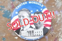 pb-160901-145 Carter・Mondale / Vintage Pinback