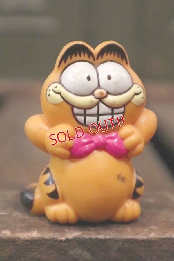 画像1: ct-140211-64 Garfield / 80's PVC "Bow Tie"