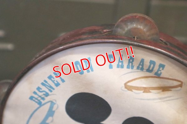 画像3: ct-180514-64 Mickey Mouse & Donald Duck / 1970's Disney on Parade Tambourine