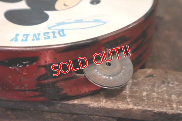 画像7: ct-180514-64 Mickey Mouse & Donald Duck / 1970's Disney on Parade Tambourine