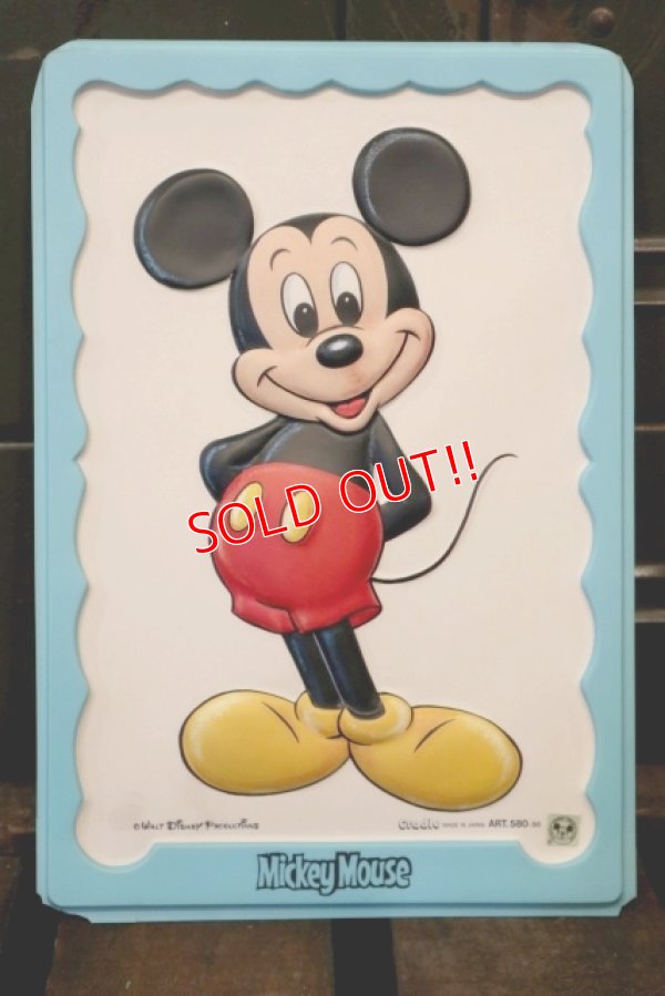 画像1: ct-180514-79 Mickey Mouse / 1970's Wall Deco