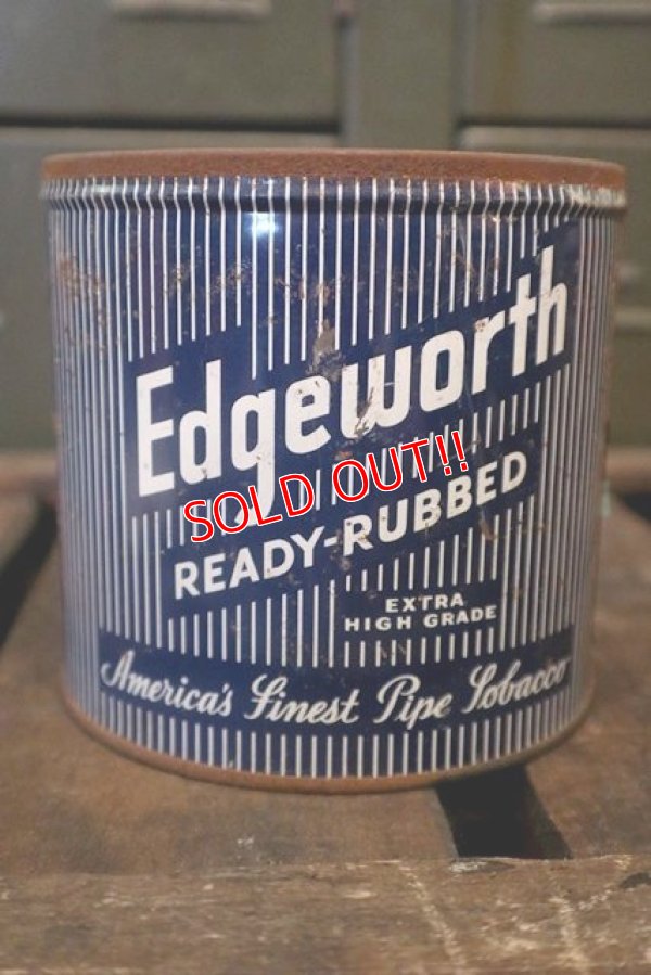 画像1: dp-180508-16 Edgeworth Tabacco / 1940's Tin Can