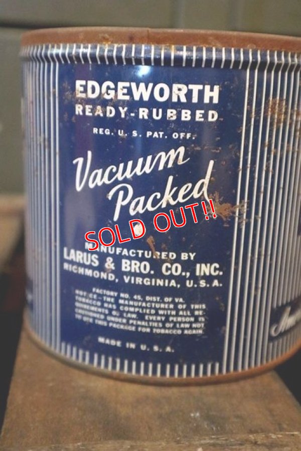 画像3: dp-180508-16 Edgeworth Tabacco / 1940's Tin Can