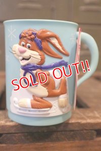 ct-180514-66 Nestlé / Quik Bunny 1980's Plastic Mug