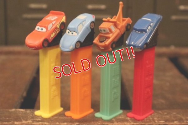 画像1: pz-130917-04 Cars / PEZ Dispenser Set