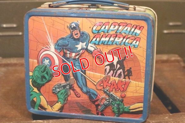 画像2: ct-180514-84 MARVEL Heroes / Aladdin 1980's Metal Lunchbox