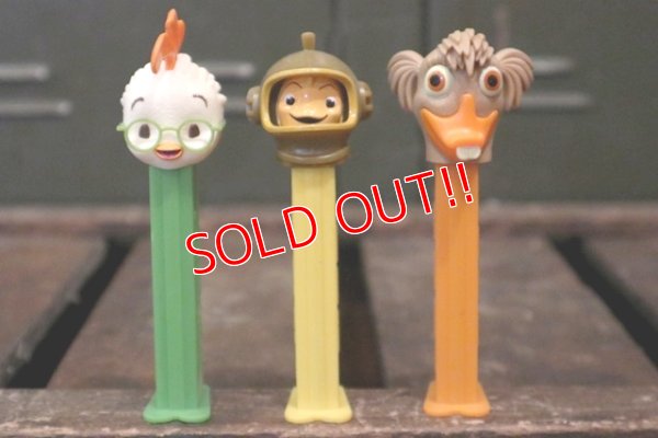 画像1: pz-130917-04 Chicken Little / PEZ Dispenser Set